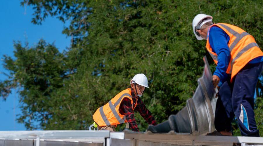 Roof repair in La Porte, IN